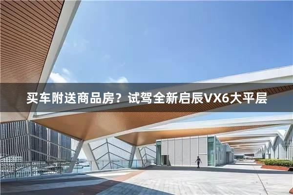 买车附送商品房？试驾全新启辰VX6大平层